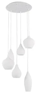 Závesné svietidlo IDEAL LUX Soft SP6 Bianco 087818
