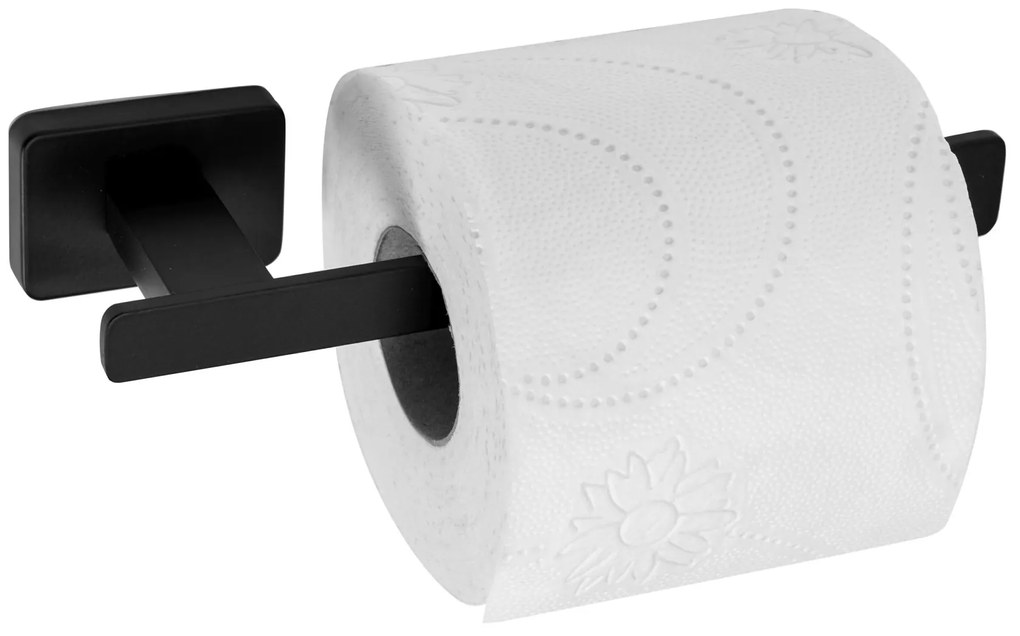 Tutumi Rea príslušenstvo - Držiak toaletného papiera OSTE 04, čierna, REA-80042