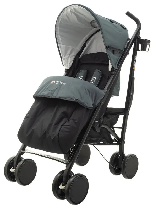 Športový kočík ECO SWISS DESIGN 300D Gray
