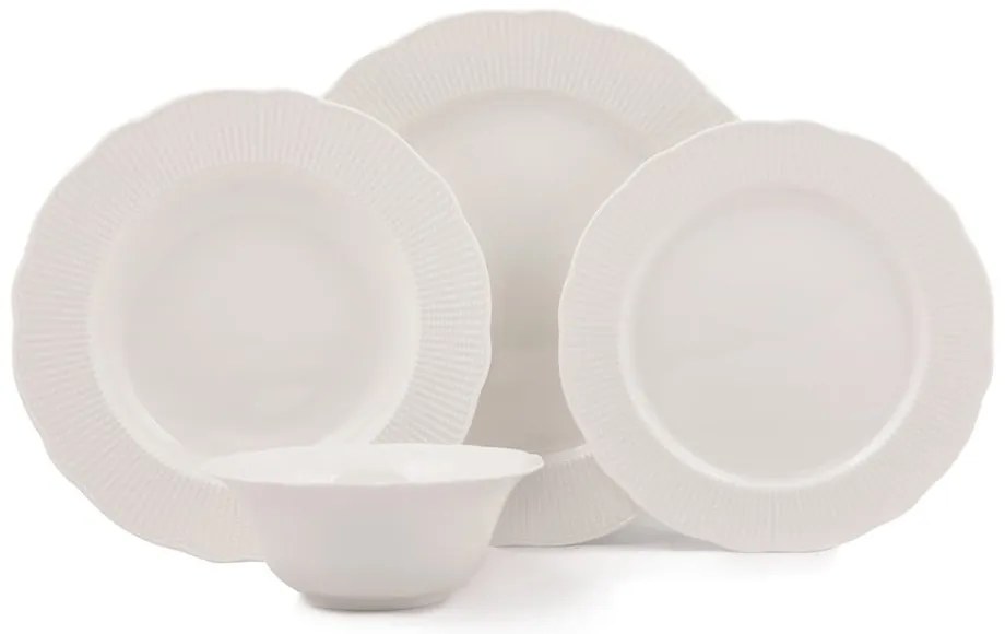 24-dielna sada tanierov z porcelánu Kutahya Golden Era