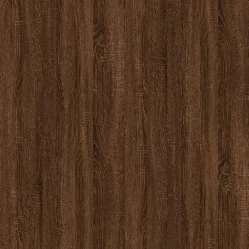 vidaXL Knižnica/priehradka hnedý dub 80x24x192 cm spracované drevo-