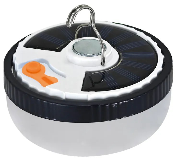 Závesný solárny LED lampáš Ufo, 1x LED 10w
