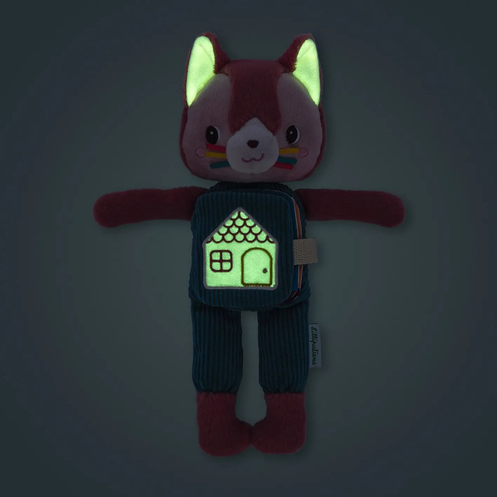 Lilliputiens – plyšová hračka s rozprávkou – mačička Jeanne