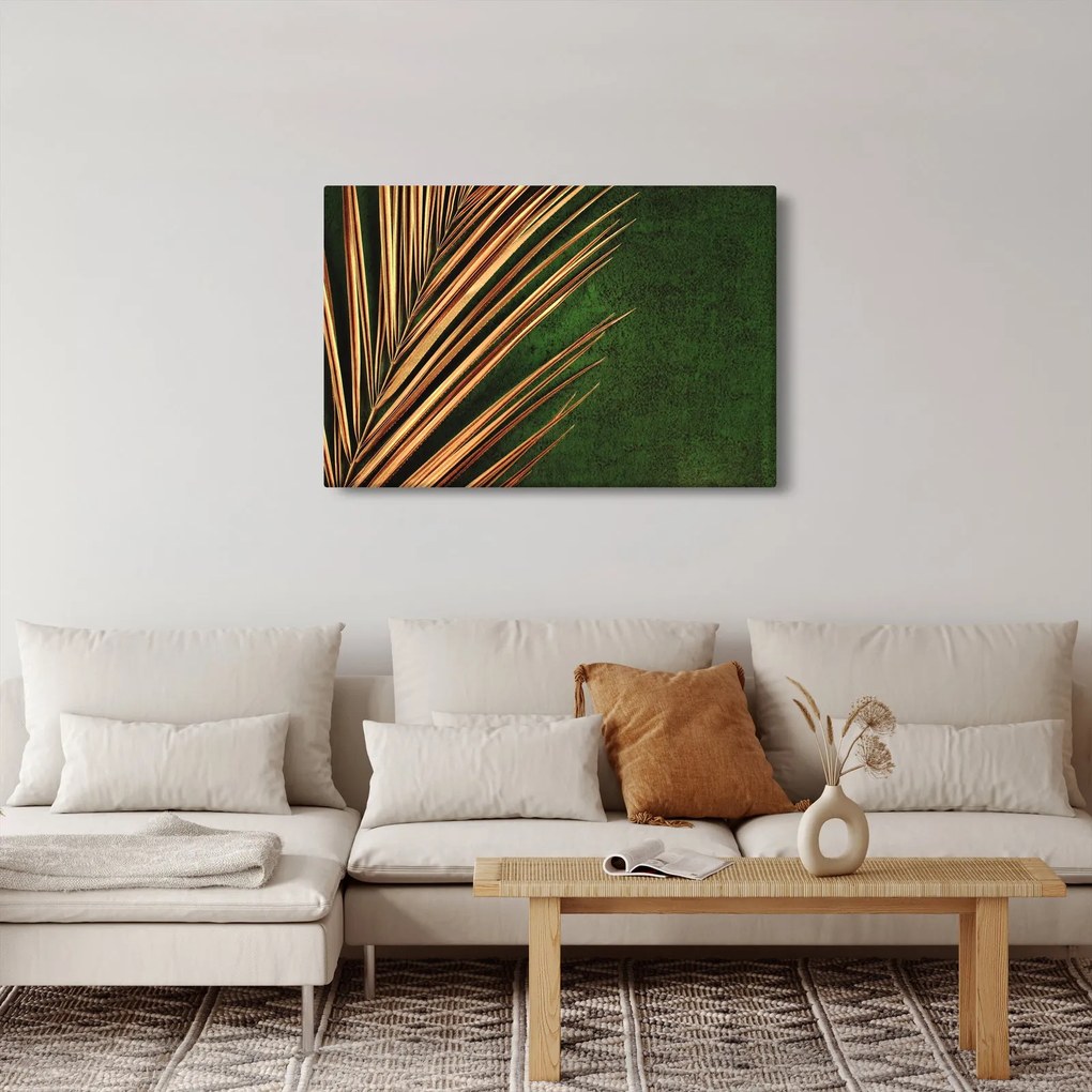 Obraz s listom (90x60 cm)