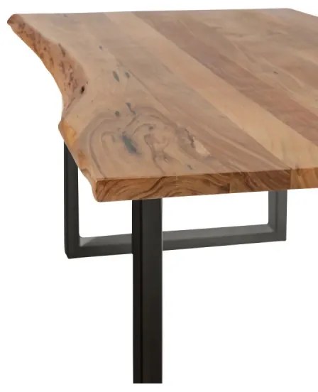 furniture-nabytek.cz - Jídelní stůl Bullwer akácie černá 230x100 cm