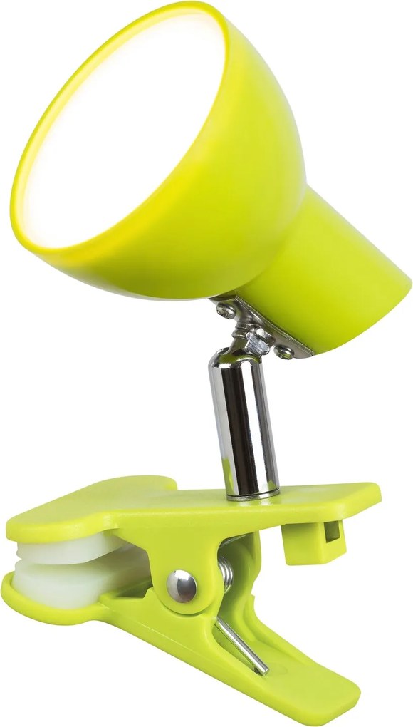 Rabalux NOAH LED lampička s klipom 5W | 360lm | 3000K - zelená