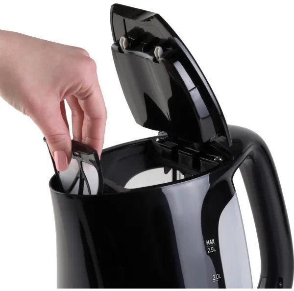 Sencor - Rýchlovarná kanvica 2,5 l 2200W/230V čierna