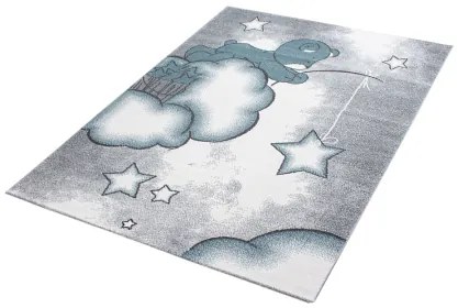 Koberce Breno Kusový koberec KIDS 580 Blue, viacfarebná,120 x 170 cm
