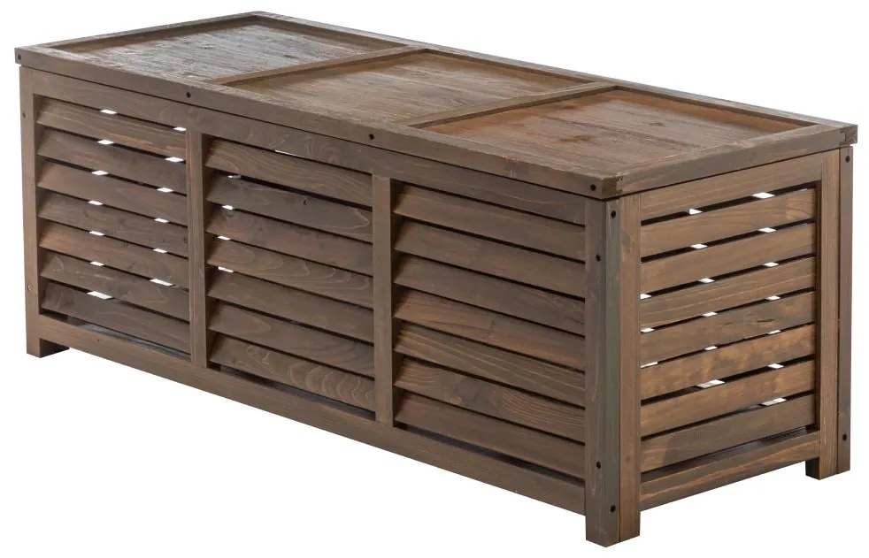 Záhradný úložný box Lada (hnedá). Vlastná spoľahlivá doprava až k Vám domov. 1119424