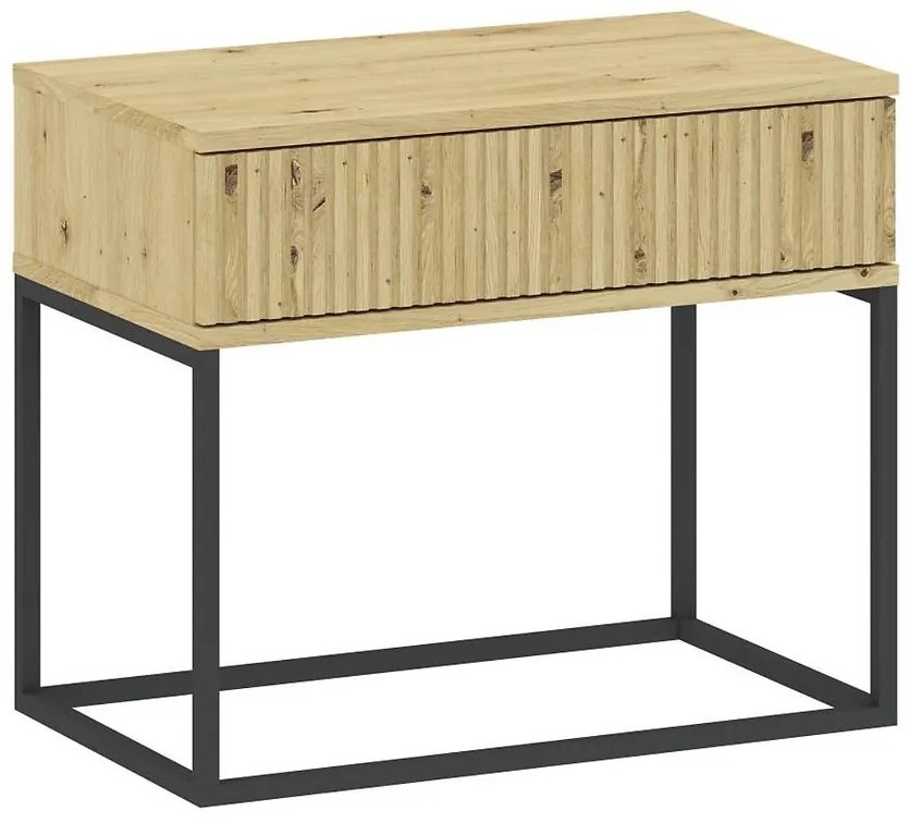 Nočný stolík 1S nízky-60 bez rukovätí artisan