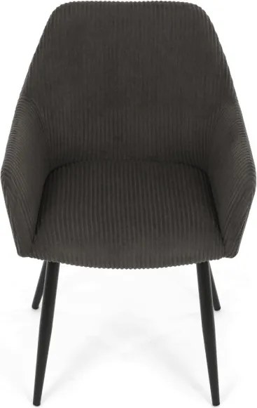 Jedálenská stolička sivá DCH-V4009 GREY6