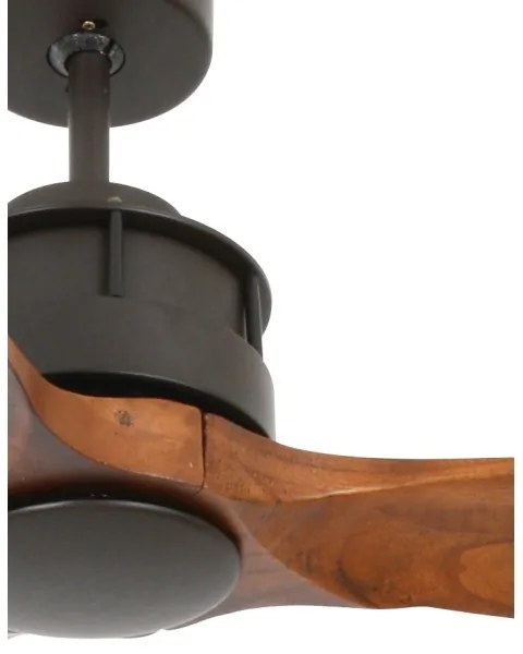 Lucci air 210507 - Stropný ventilátor AIRFUSION AKMANI paulovnia/čierna + DO