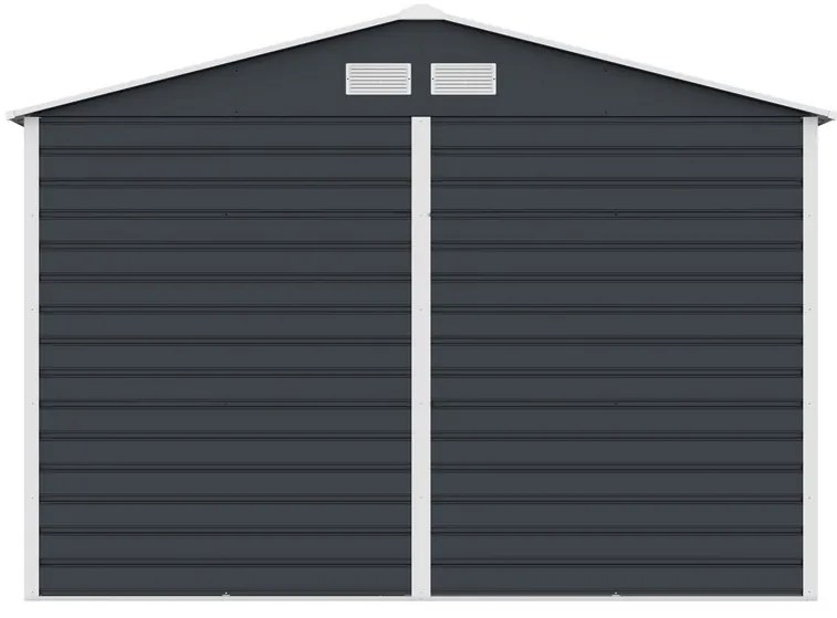 Záhradný domček G21 GAH 706 - 277 x 255 cm, antracitový 63900692