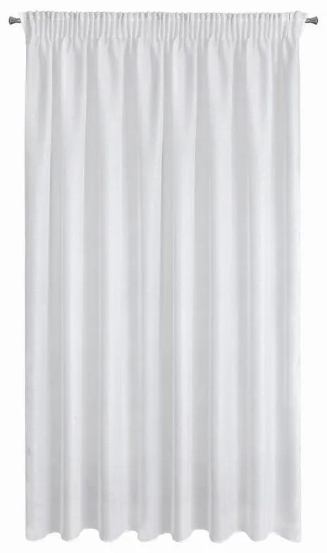 Biela záclona na páske REBECCA 350x250 cm