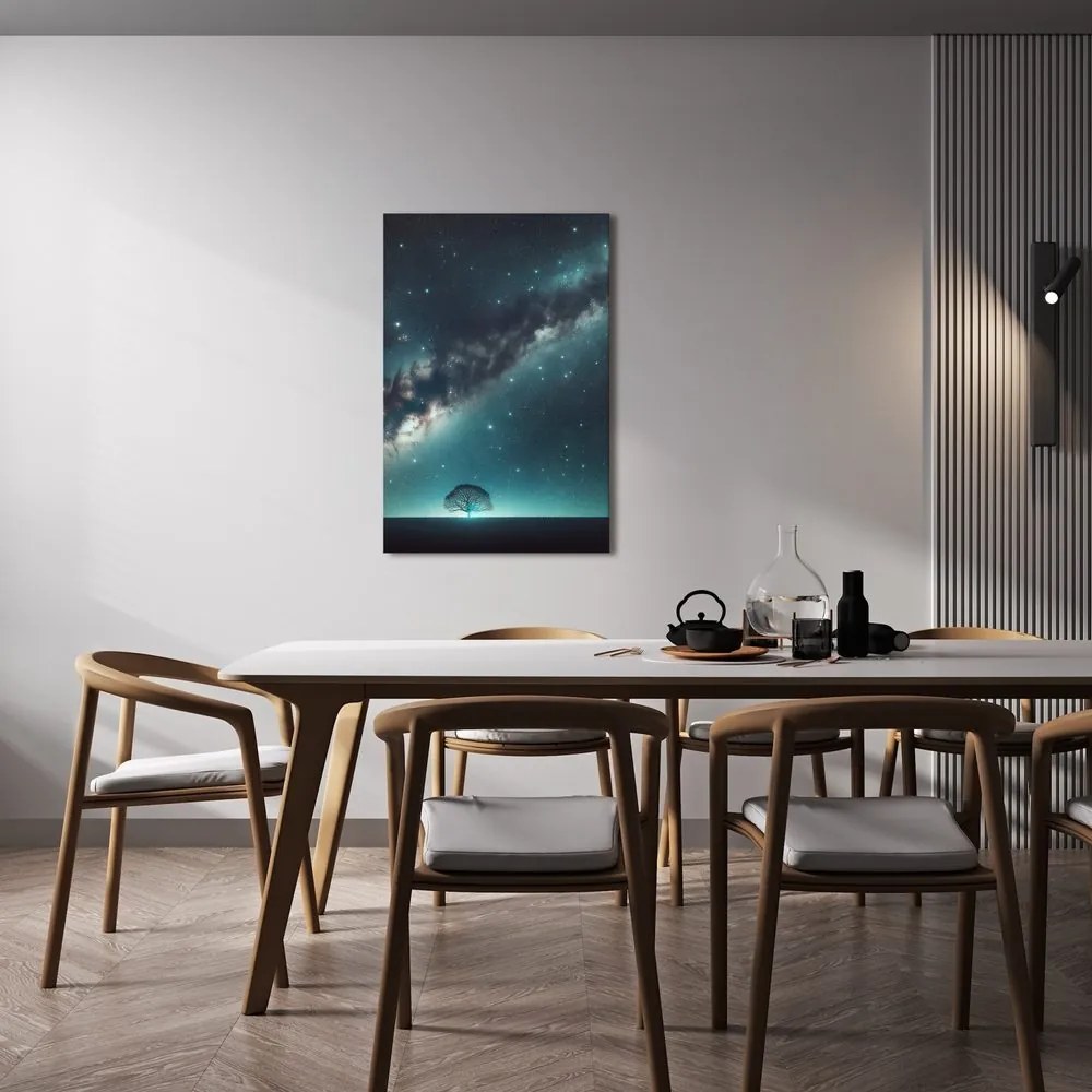 Obraz strom života a galaxia