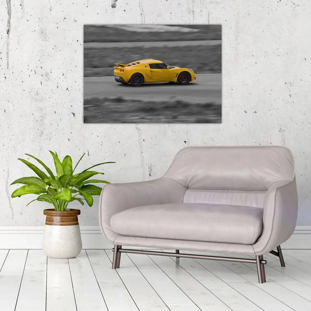Obraz - Rýchle auto (70x50 cm)