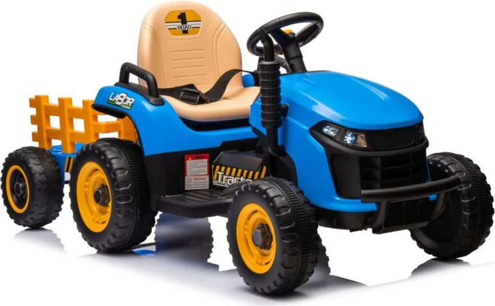 LEAN CARS Elektrický traktor BBH-030 modrý