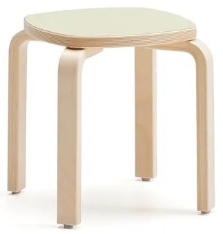 Detská stolička VIDE, laminát - zelená, výška 350 mm