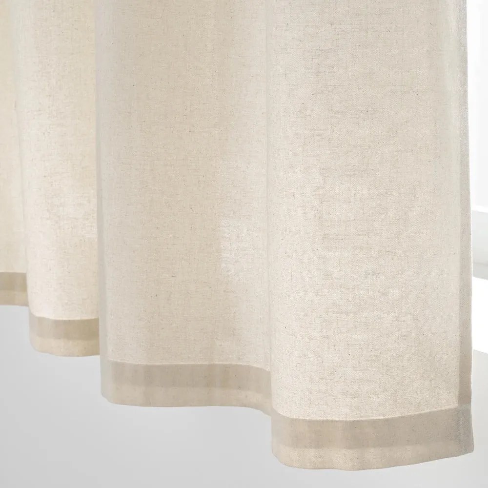 Záves v prírodnej farbe 140x180 cm Atlas – douceur d'intérieur