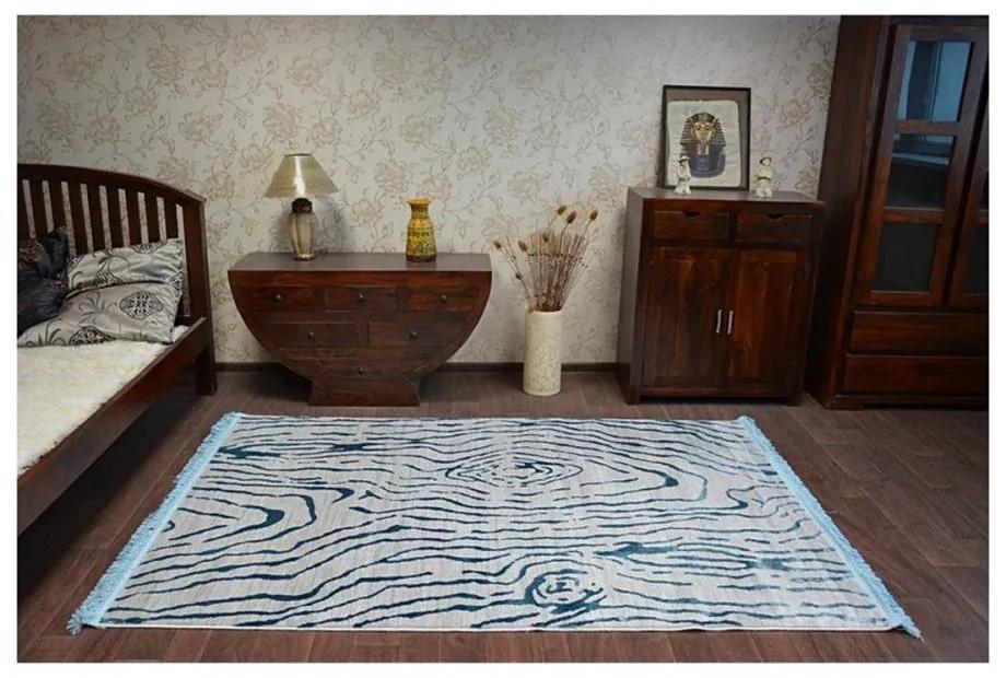 Luxusný kusový koberec akryl Elite modrý 160x230cm