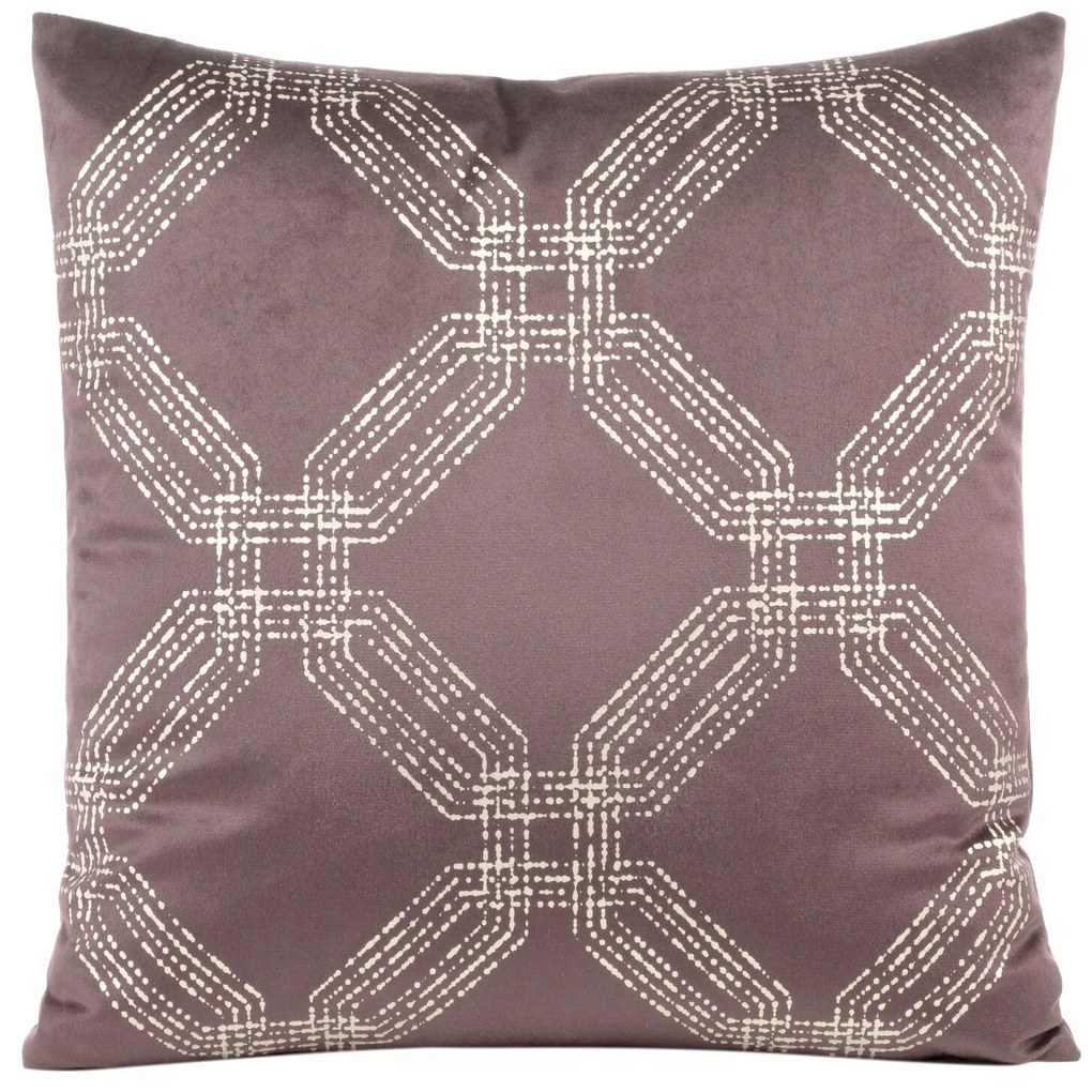 DEKORAČNÁ OBLIEČKA NA VANKÚŠ BLINK30 45X45 CM STARORUŽOVÁ