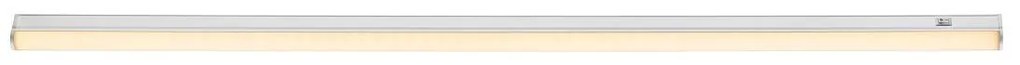 NORDLUX RENTON LED podružné svetlo s vypínačom, 11W, teplá biela, 91cm, biela