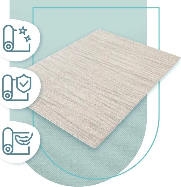 Koberec Agnella Noble Tejat svetlosivý