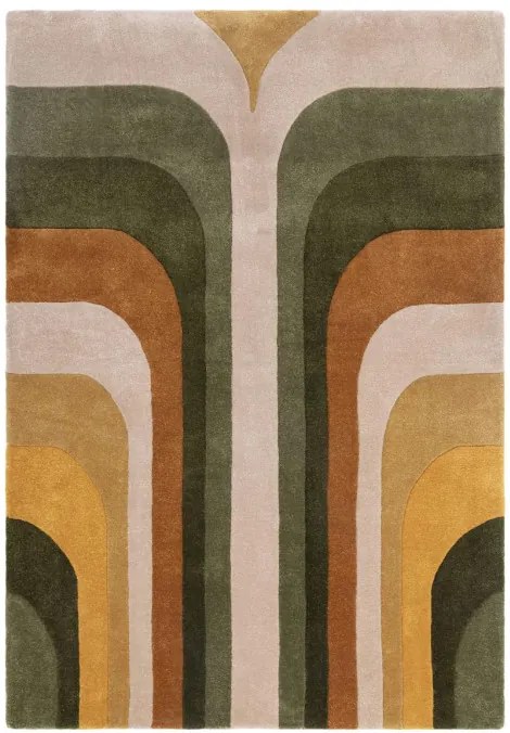 Koberec Romy 02 Retro zelený