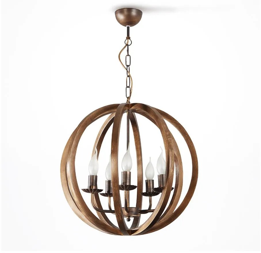 Luster na reťazi EMPIRE 5xE14/40W/230V