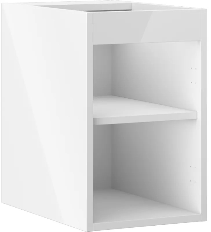 Mexen Box-A, závesná skrinka 30 cm, biela lesklá, 91AX1-0300-470-1-00