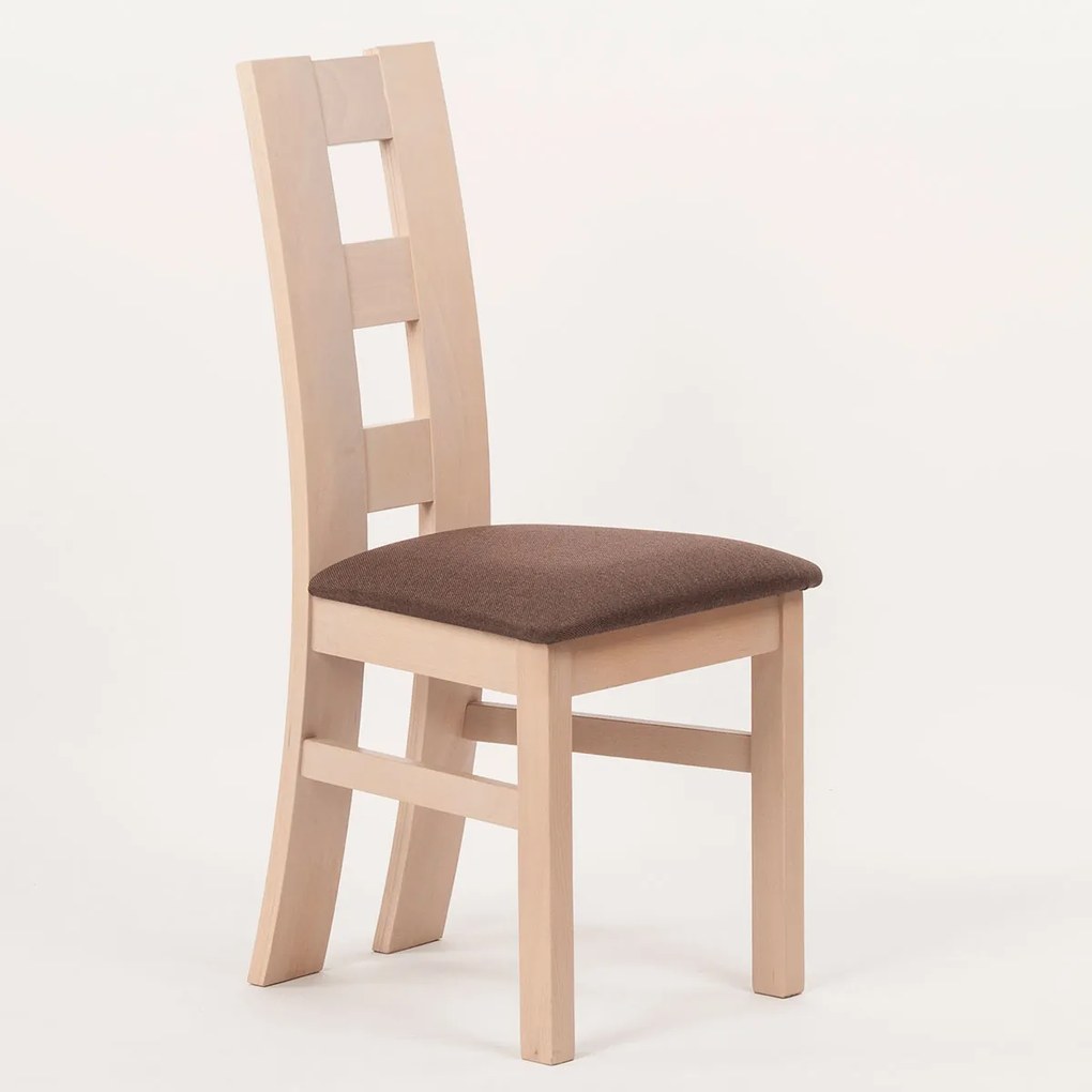 Stima jedálenská stolička VICTOR Vyberte odtieň ->: Buk, Vyberte látku ->: BOSS grigio 15