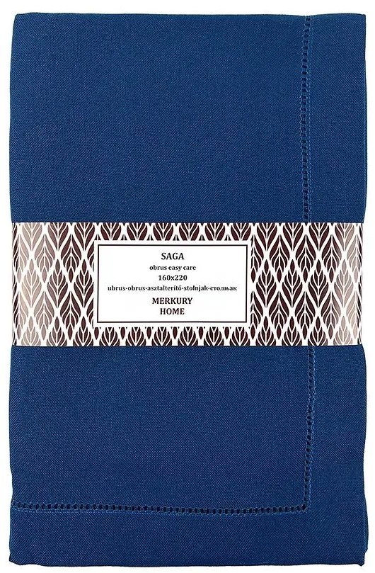 Obrus SAGA indigo 160x220 easy care