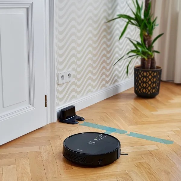 Niceboy ION Charles i4 - Inteligentný robotický vysávač 2v1 4400 mAh Wi-Fi čierna + DO