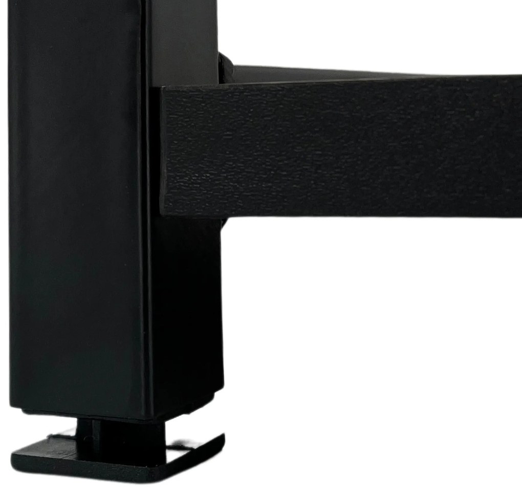 Regál PRAMONI 50x192 cm čierny/dub craft