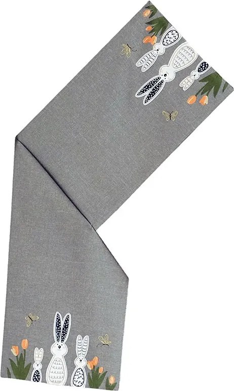 Moderný veľkonočný obrus 40 × 140 cm