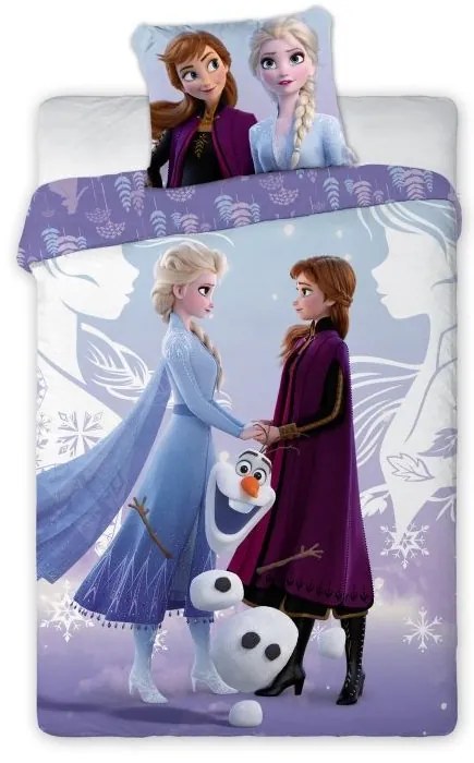 Detské obliečky Ľadové kráľovstvo 140x200 + 70x90 cm FARO