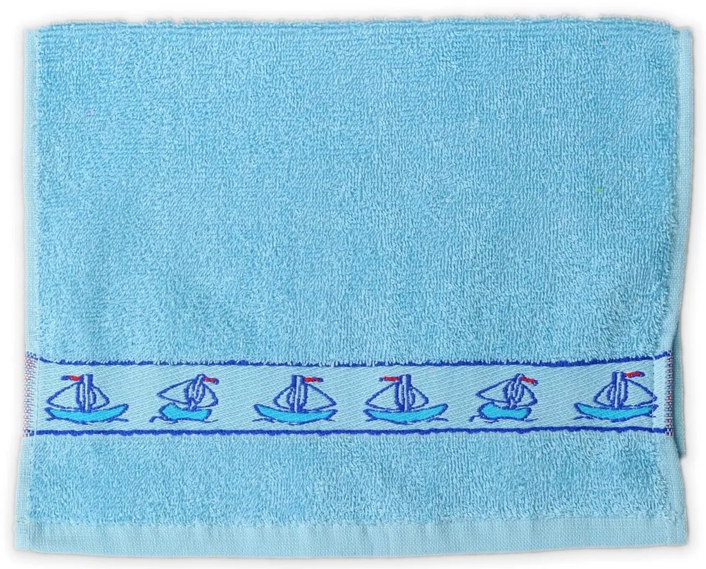 Detský uterák KIDS modrý 30x50 cm