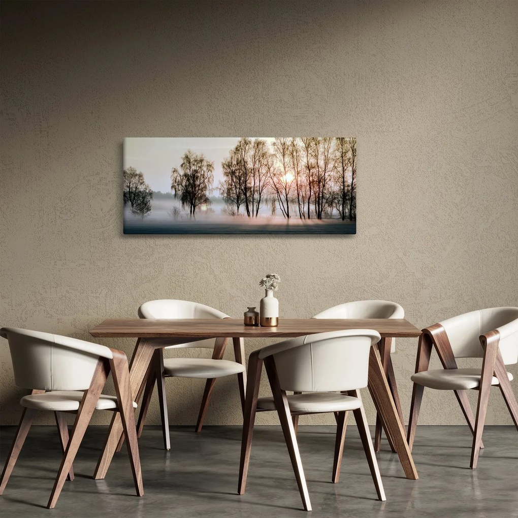 Obraz - Ranná sychravosť (120x50 cm)