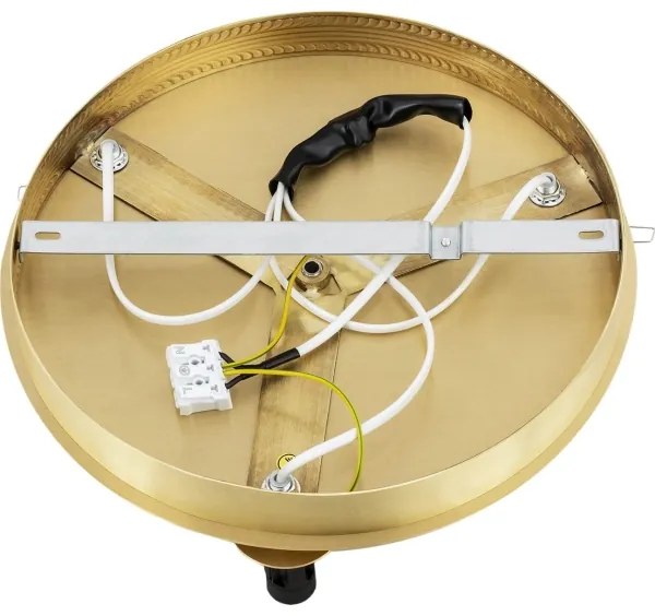 Argon 6290 - Stropné svietidlo FABIO 3xE14/7W/230V alabaster zlatá