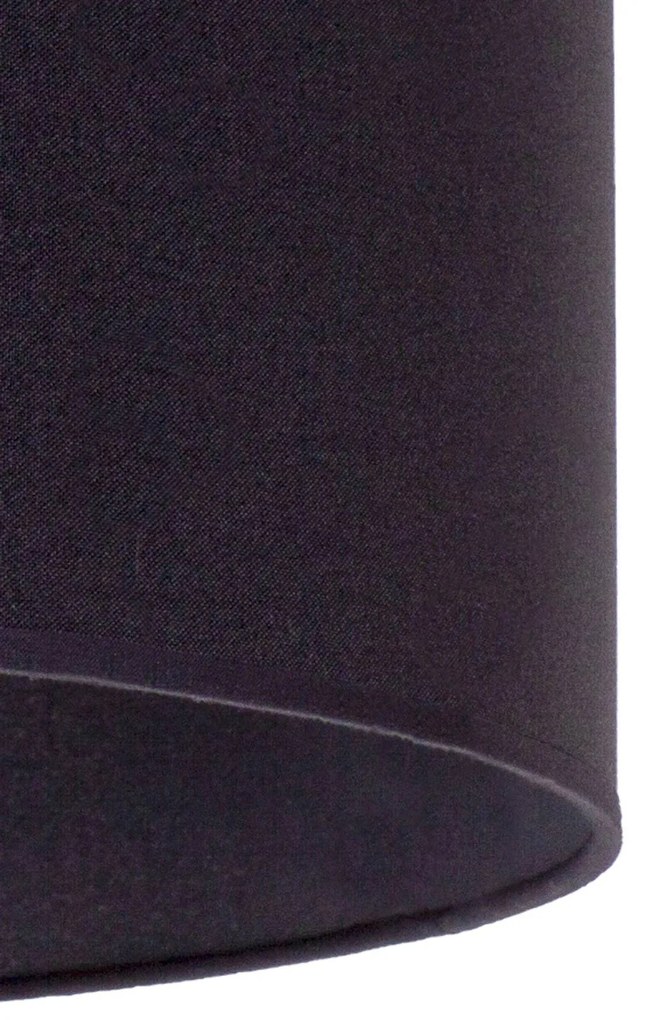 Tienidlo na lampu Roller Ø 25 cm, čierna