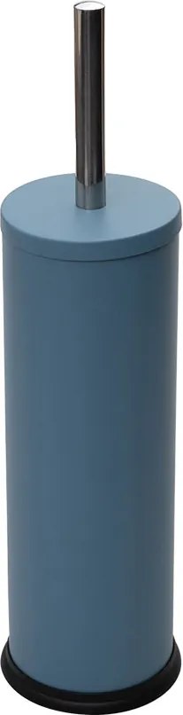 WC kefa Classic Matte, modrá/s chrómovými prvkami
