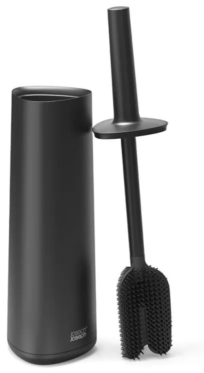 Silikónová WC kefa Joseph Joseph Flex 360 Luxe 70597 čierna