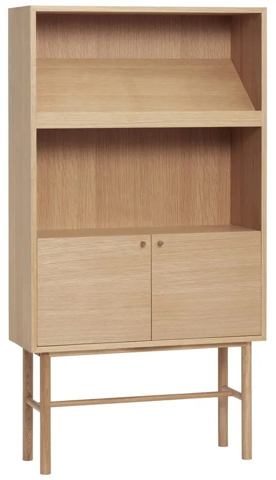 Knižnica z dubového dreva 80x150 cm Archive - Hübsch