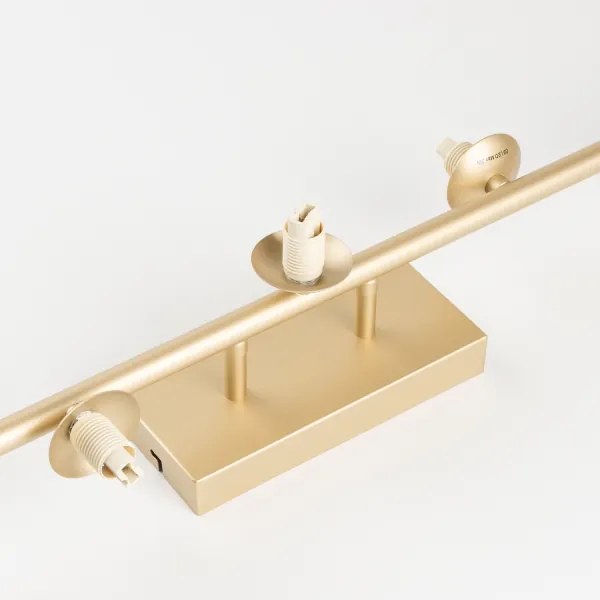 Brilagi - LED Prisadený luster MILLA 7xG9/3W/230V zlatá/dymová