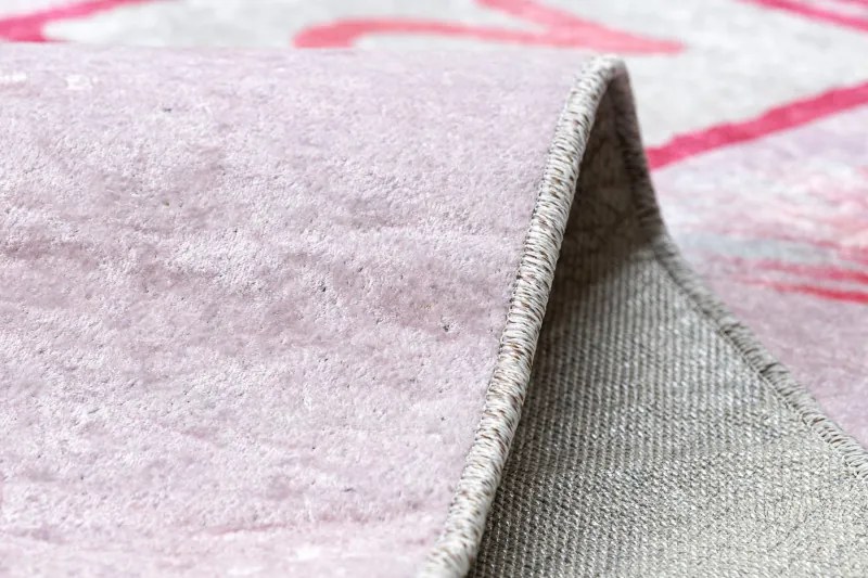 Dywany Łuszczów, Detský kusový koberec Junior 51828.802 Ballerina pink, 160x220, ružová, detská izba