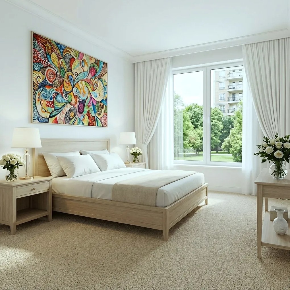 Metrážny koberec Liliana 7645, na mieru, šíře 4m,5m, béžová, ab (mriežka), detská izba, ITC