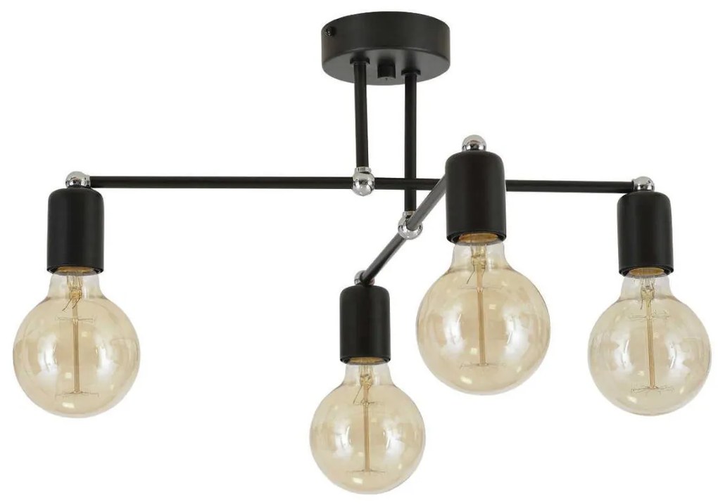 Stropné svietidlo Edison, výber z 3 farieb