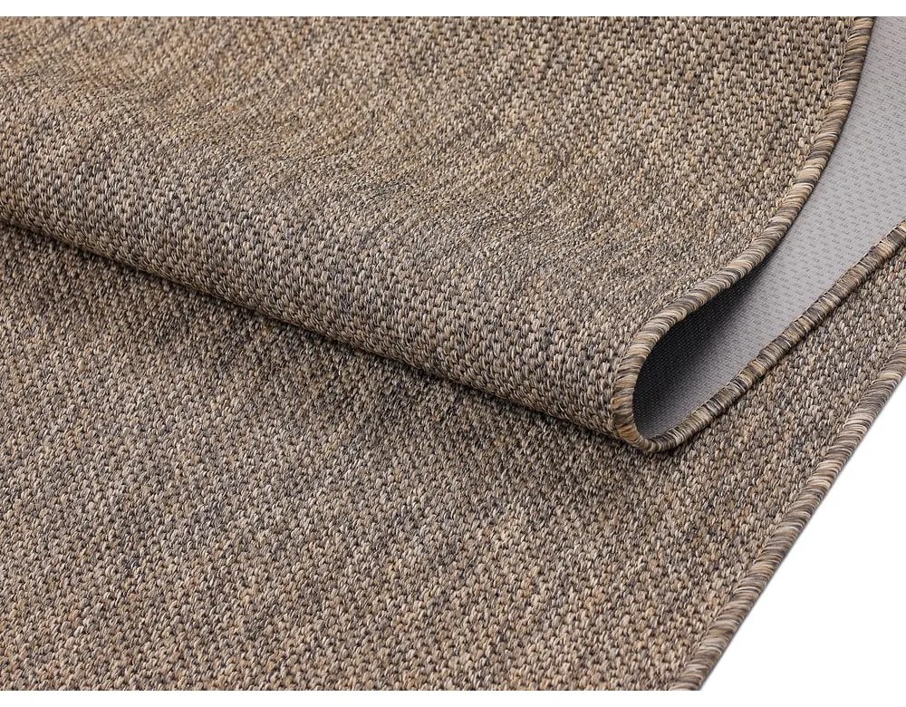 Hnedý vonkajší koberec behúň 250x80 cm Vagabond™ - Narma