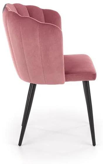 Jedálenská stolička Kell (ružová). Vlastná spoľahlivá doprava až k Vám domov. 1048920