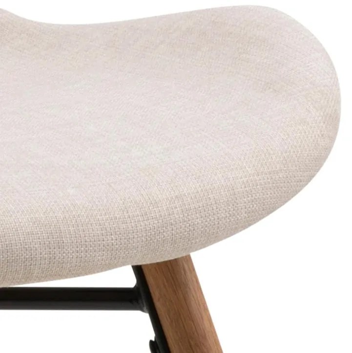 Béžová Stolička Batilda A1 hnedá 82.5 × 47 × 53 cm ACTONA